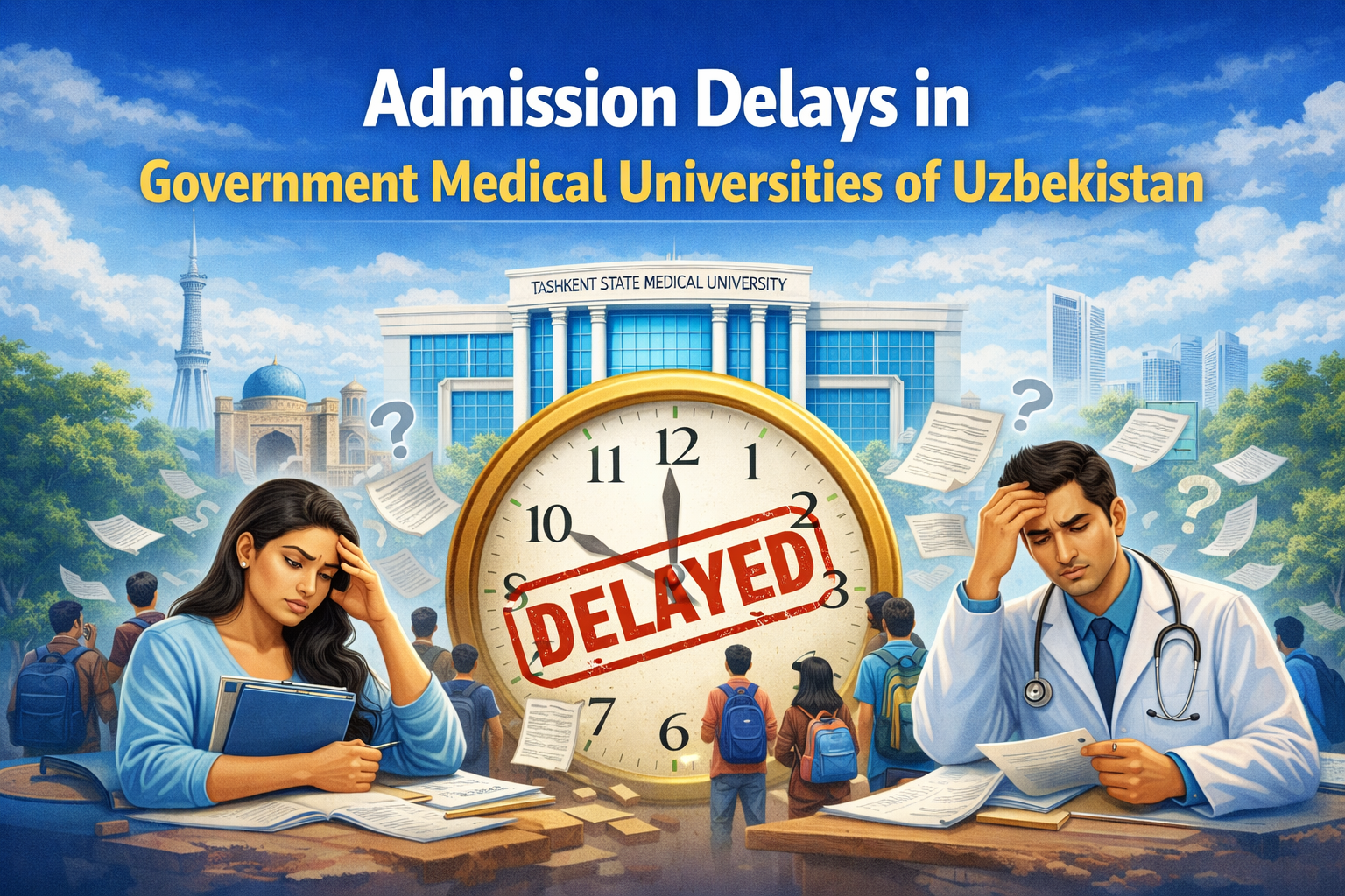 Admission Delays in Government Medical Universities of Uzbekistan